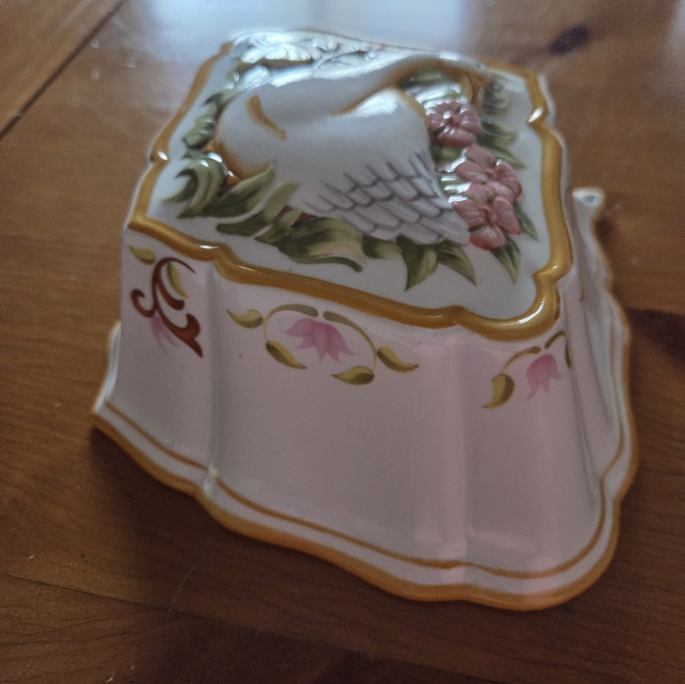 Franklin Mint Le Cordon Bleu Goose ceramic mold/kitchen decor vintage 1986 - Picture 7 of 9
